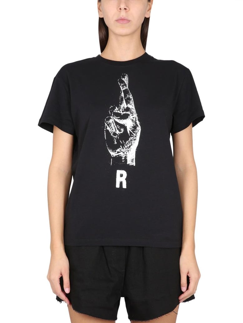 crewneck t shirt by Selfnex