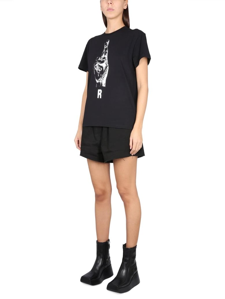 crewneck t shirt by Selfnex