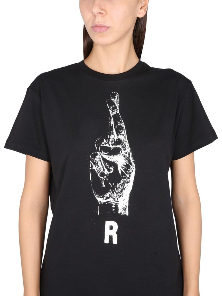 crewneck t shirt by Selfnex