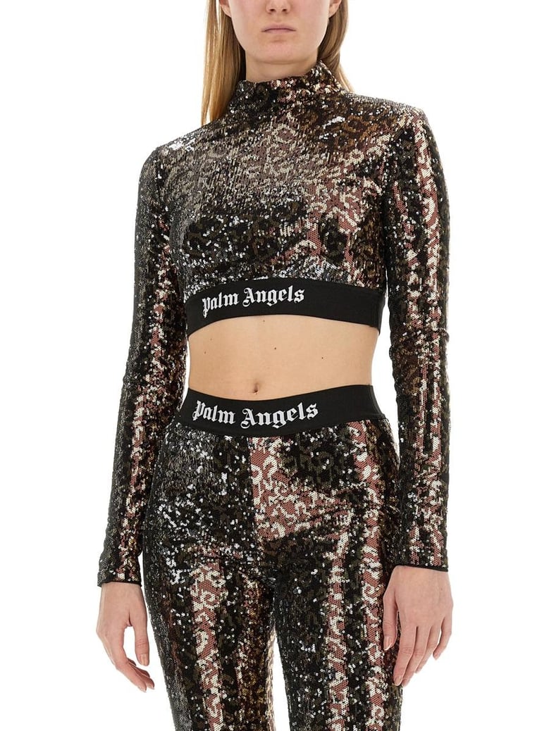 sequined top by Selfnex
