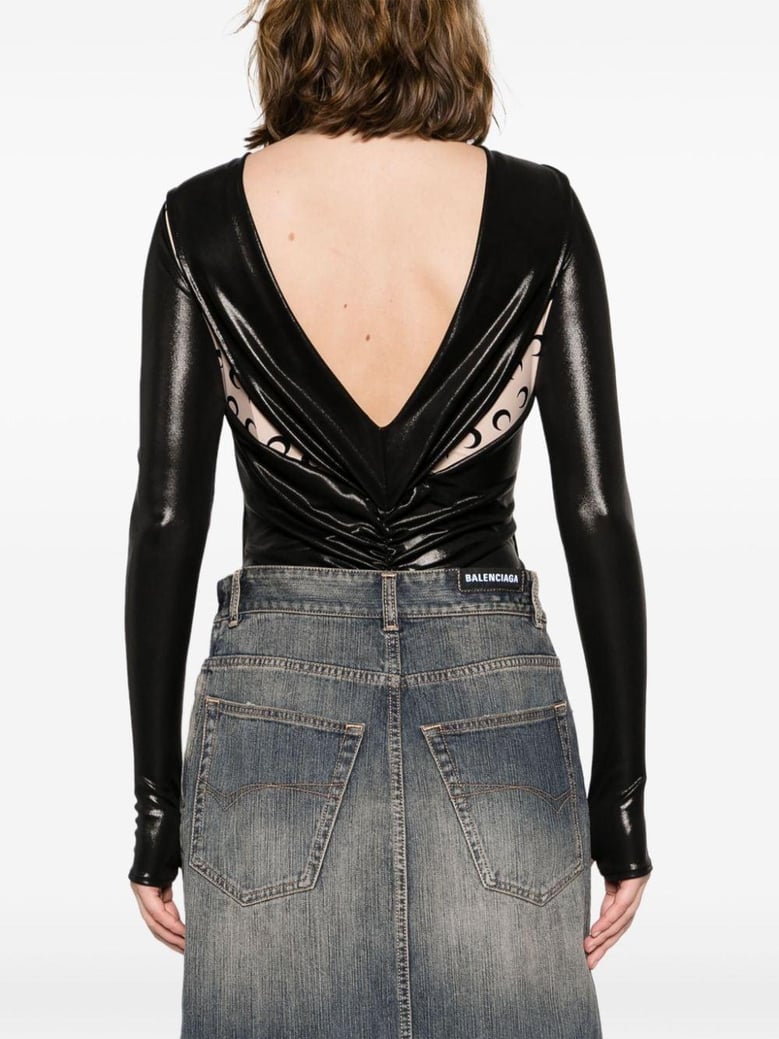 draped bodysuit by Selfnex