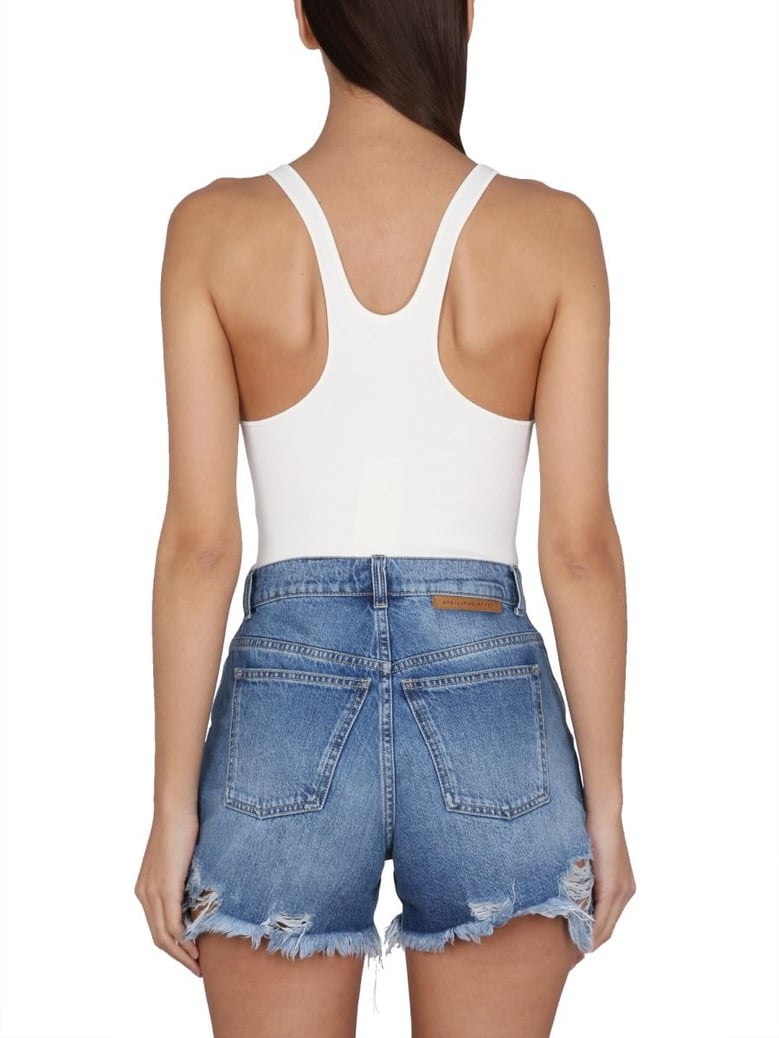 compact knit bodysuit by Selfnex