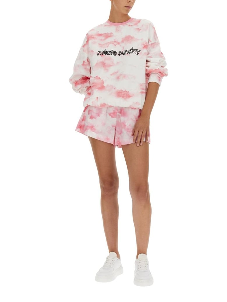 sweatshirt with logo embroidery by Selfnex