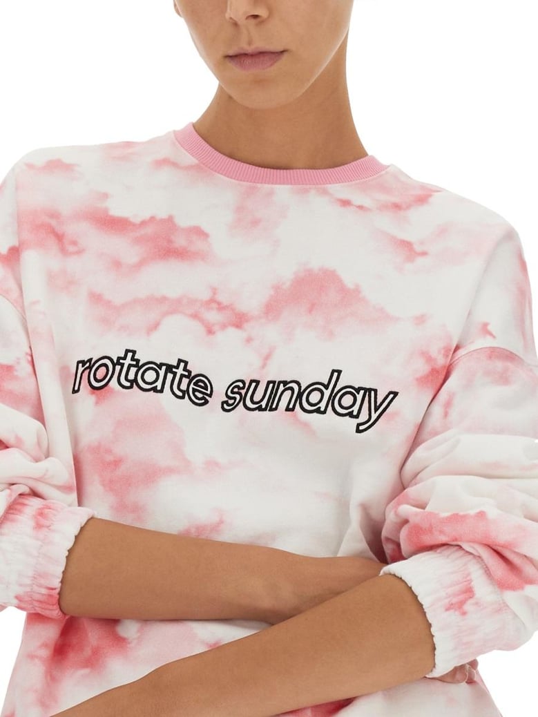 sweatshirt with logo embroidery by Selfnex