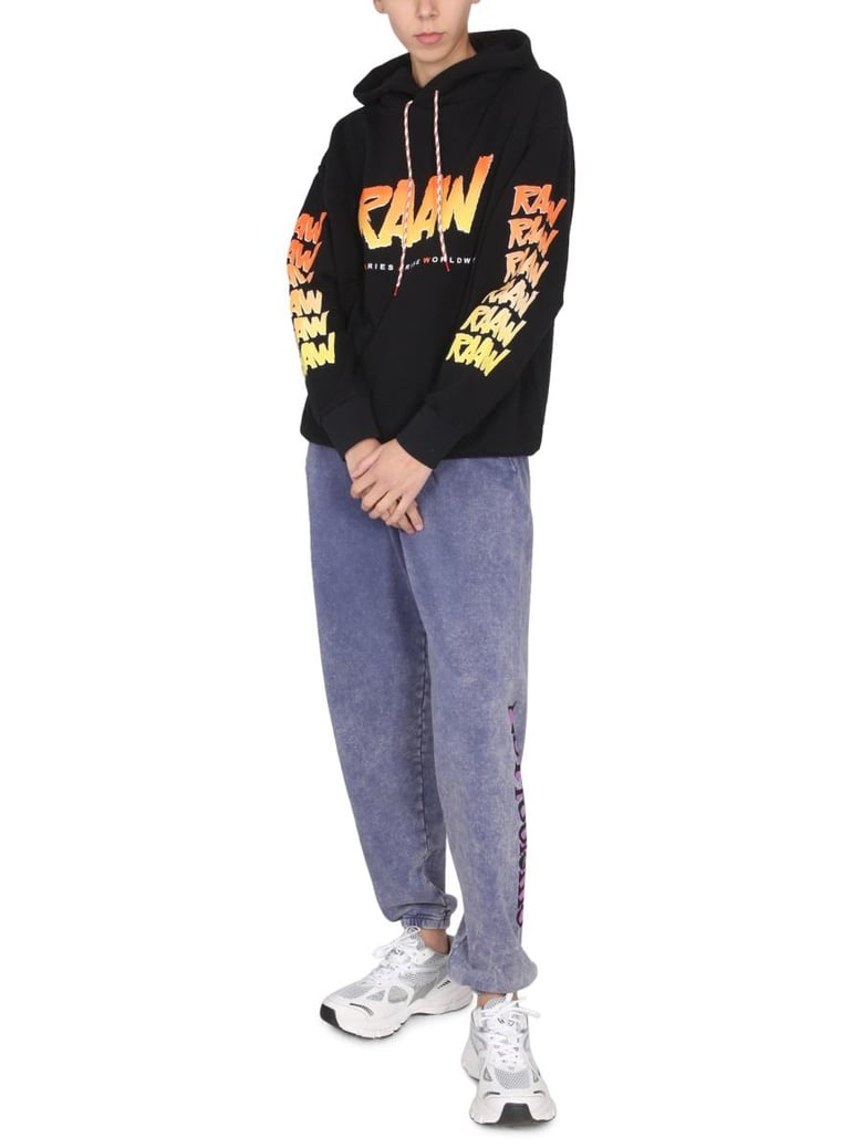 sweatshirt with logo print by Selfnex