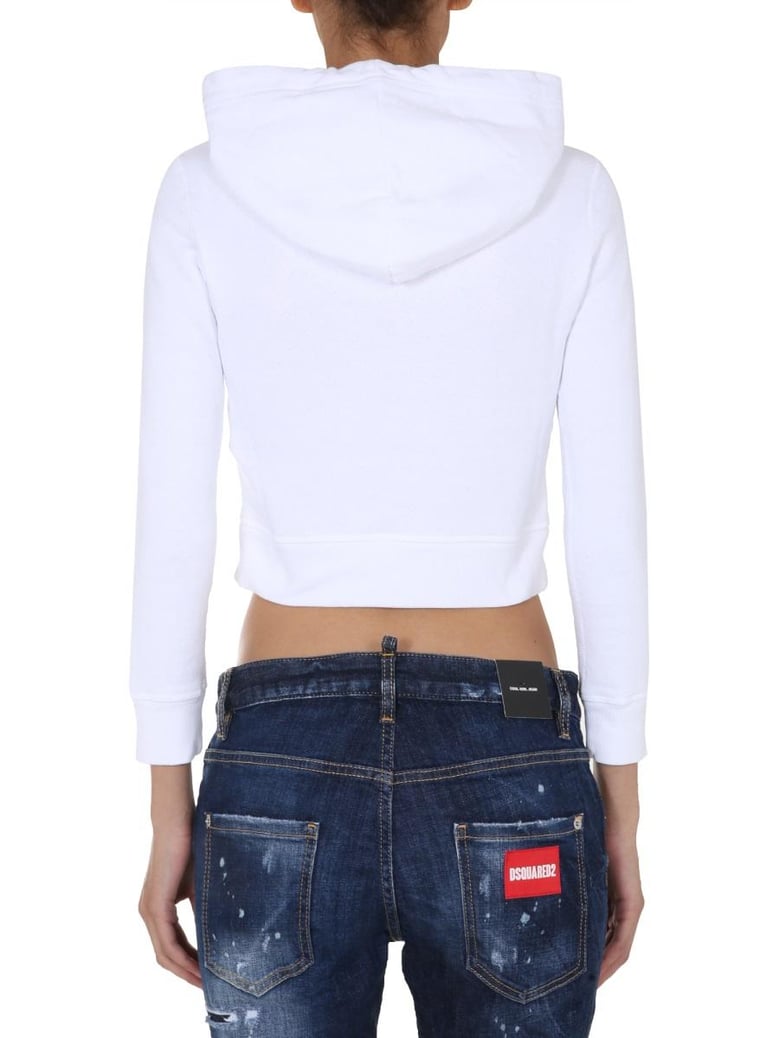 cropped sweatshirt by Selfnex