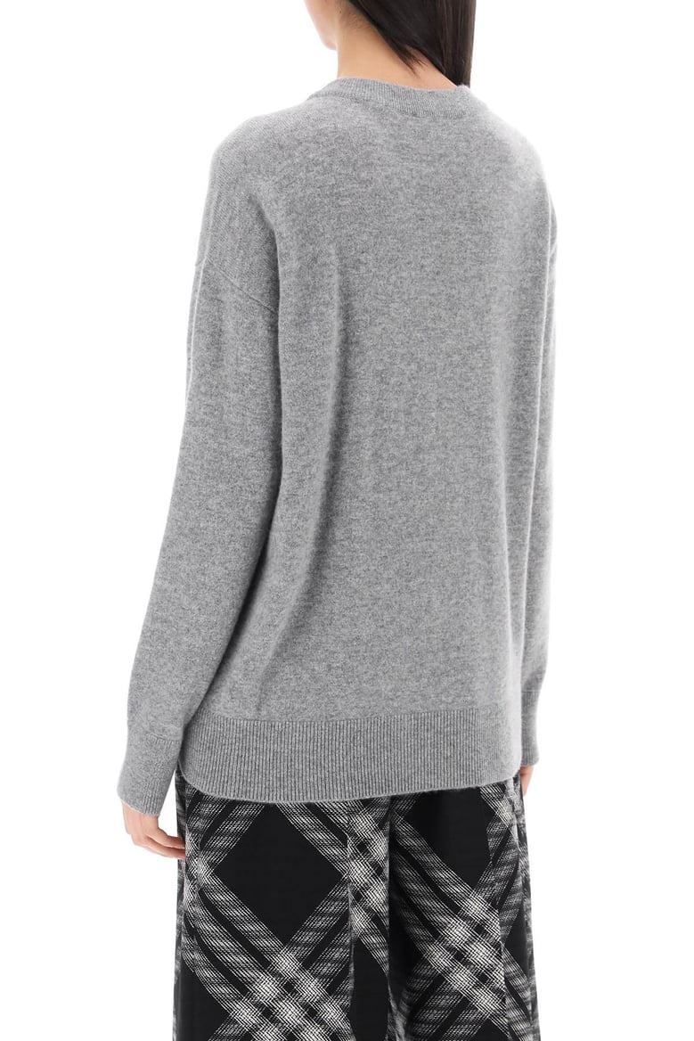 cashmere sweater with kilt pin by Selfnex