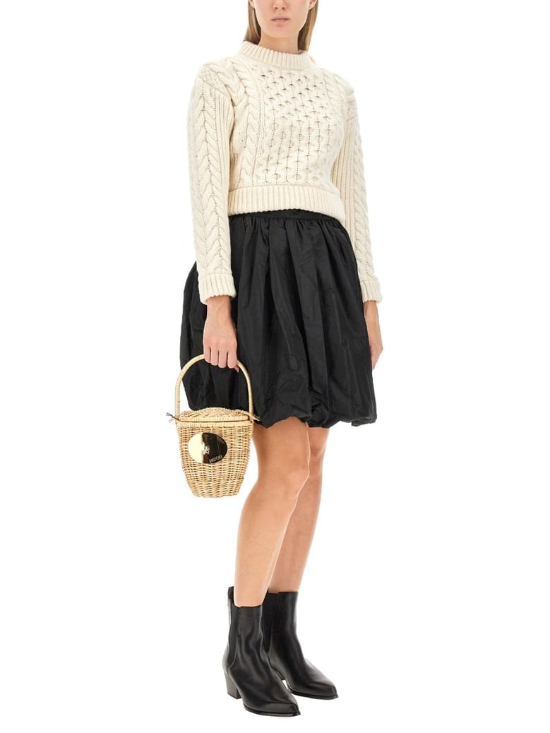 woven sweater by Selfnex
