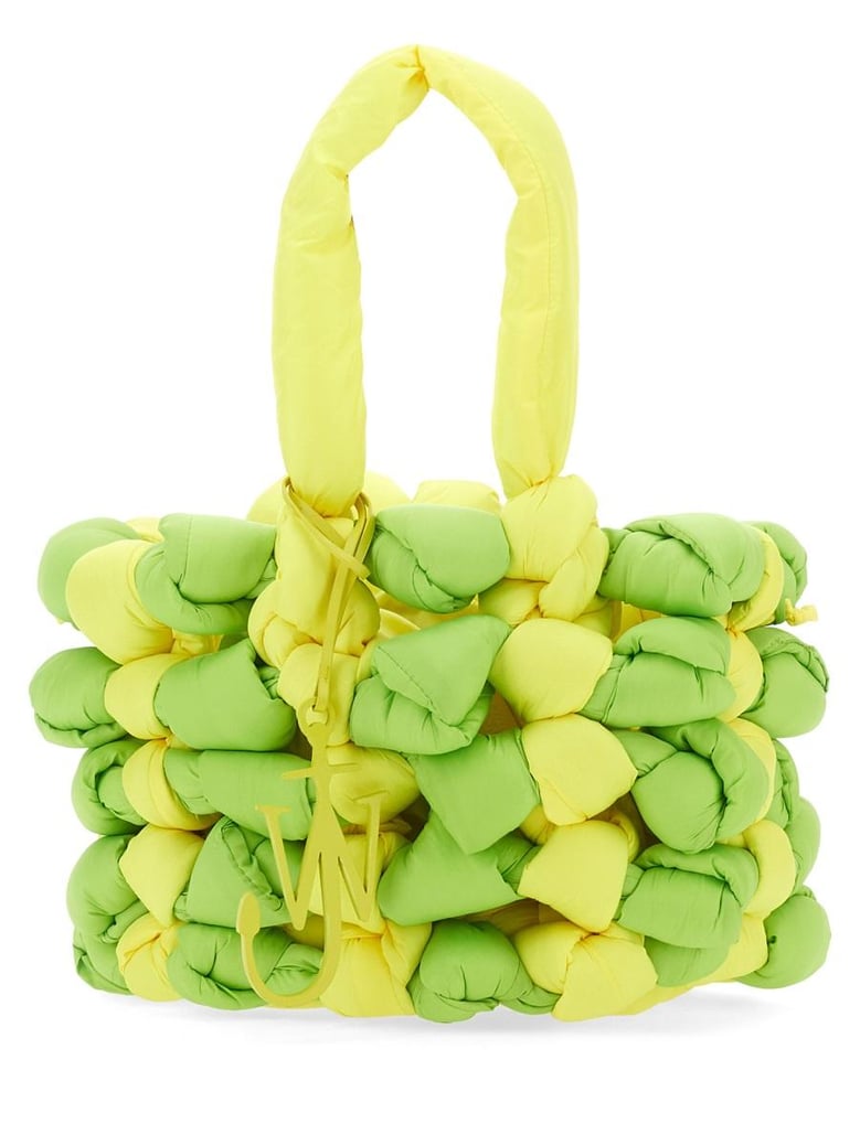 small woven tote bag by Selfnex