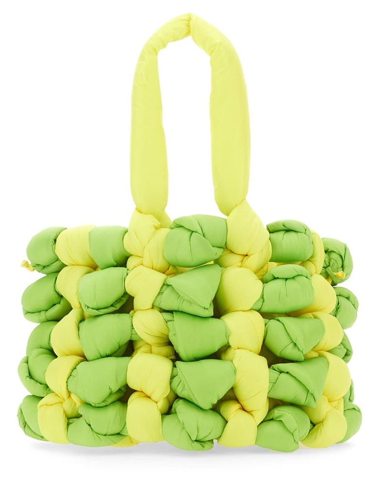 small woven tote bag by Selfnex