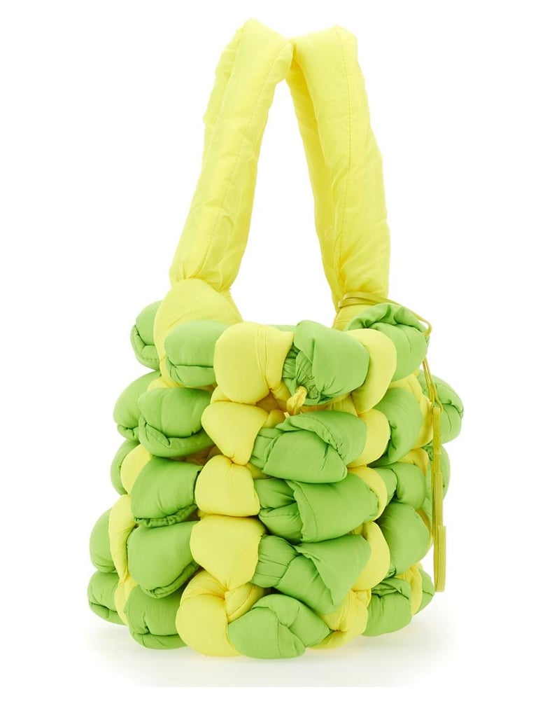 small woven tote bag by Selfnex