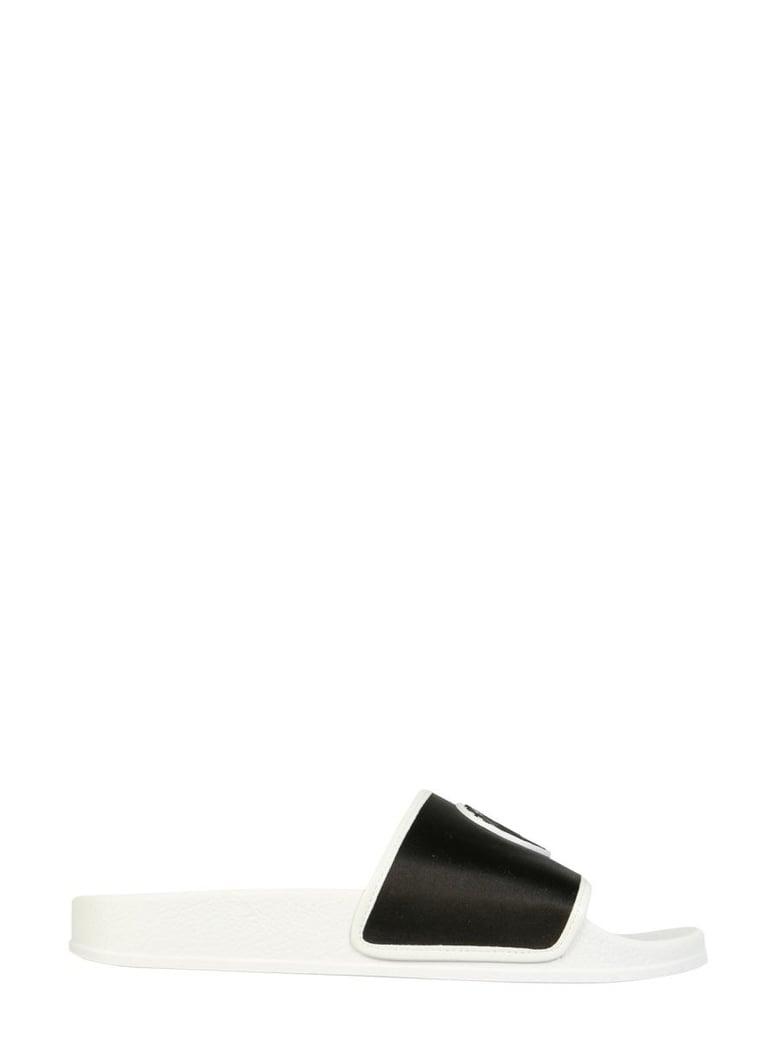 rubber slide sandals by Selfnex