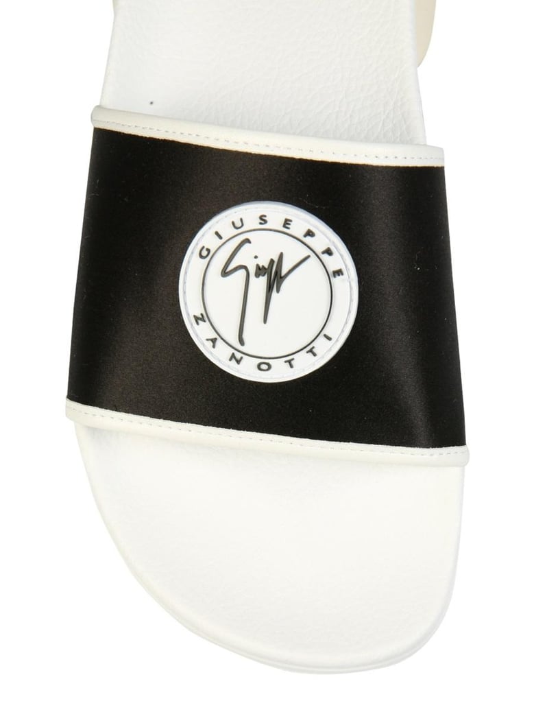 rubber slide sandals by Selfnex