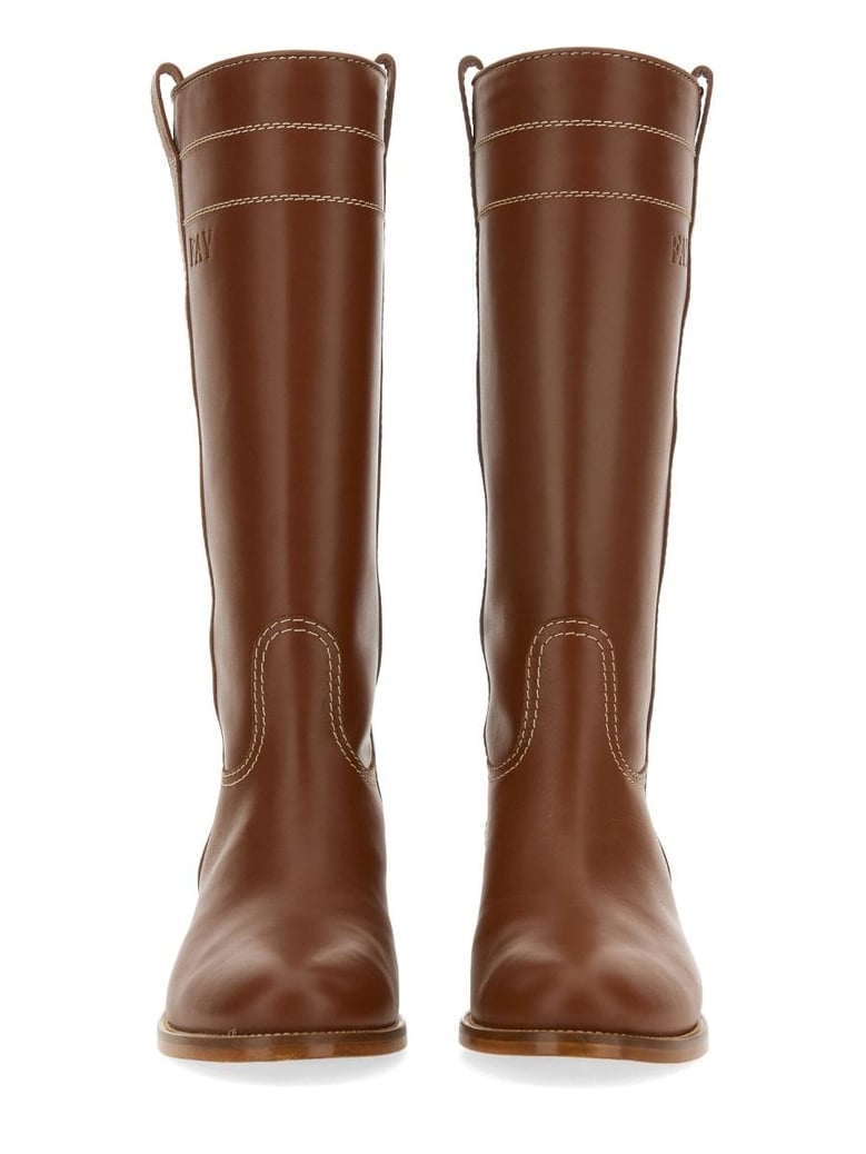 leather boot by Selfnex