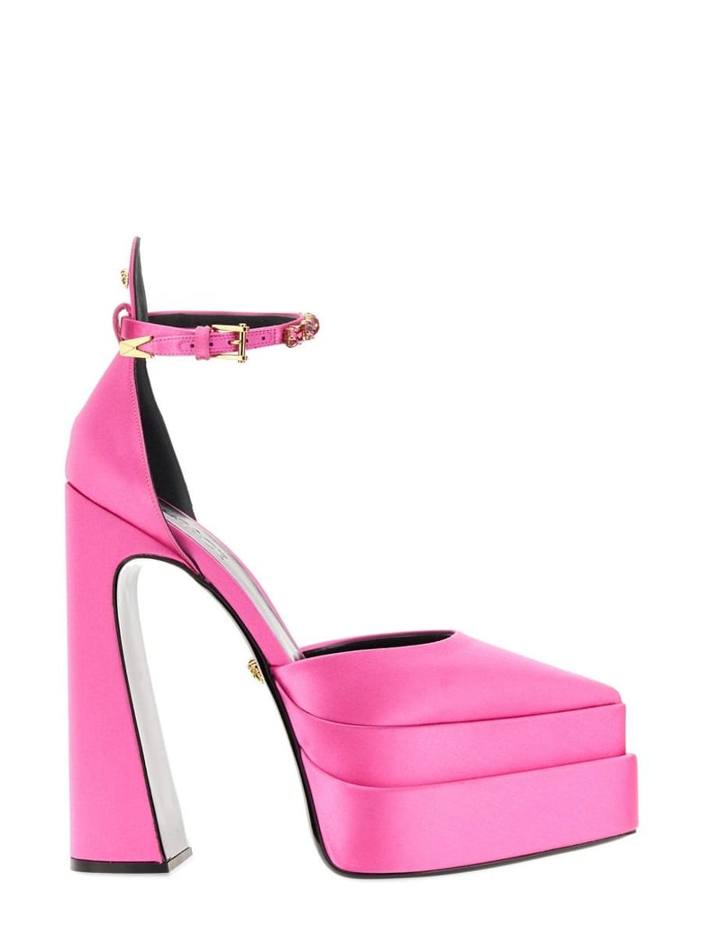 aevitas pointy platform pumps by Selfnex