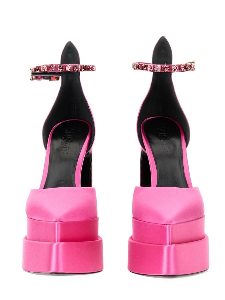 aevitas pointy platform pumps by Selfnex