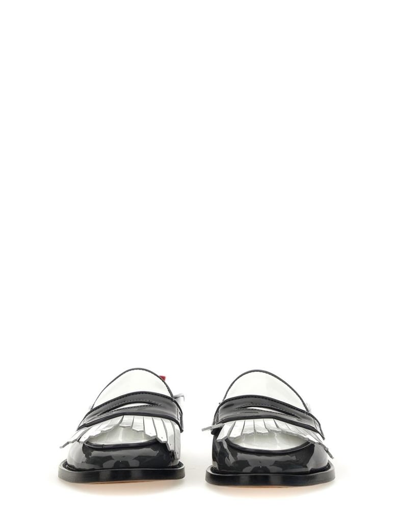 kilt varsity penny loafer by Selfnex