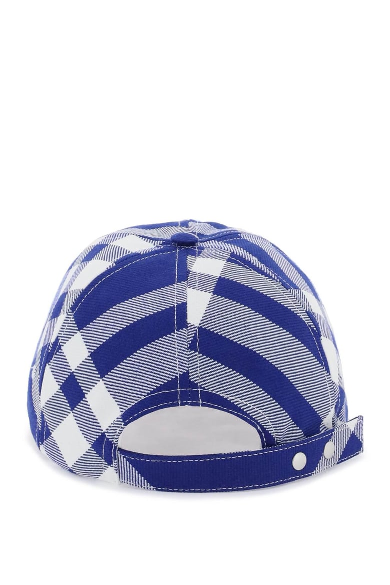 baseball cap with tartan pattern by Selfnex