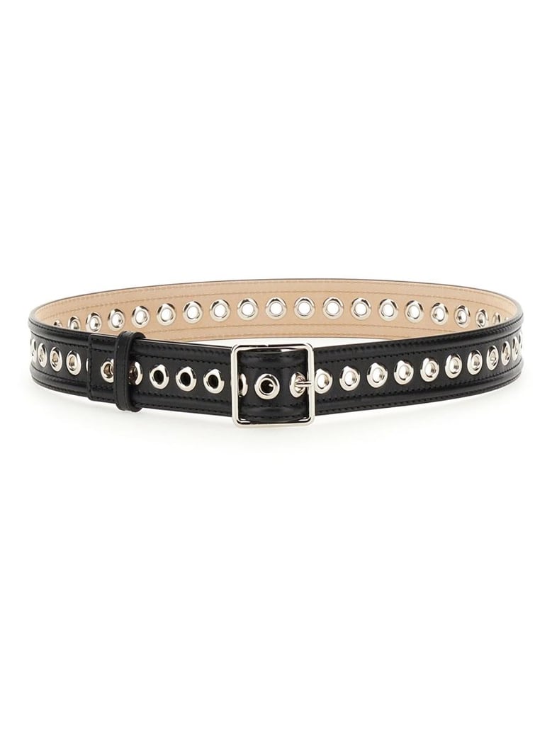 medium belt with eyelets by Selfnex