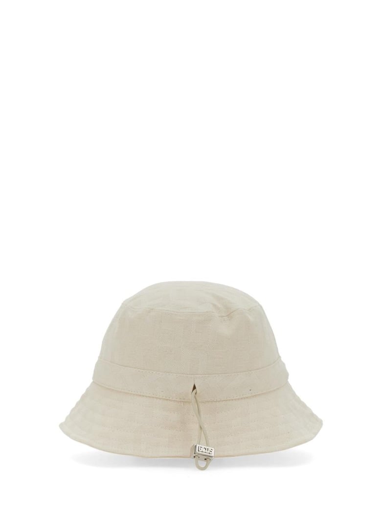 monogram bucket hat by Selfnex