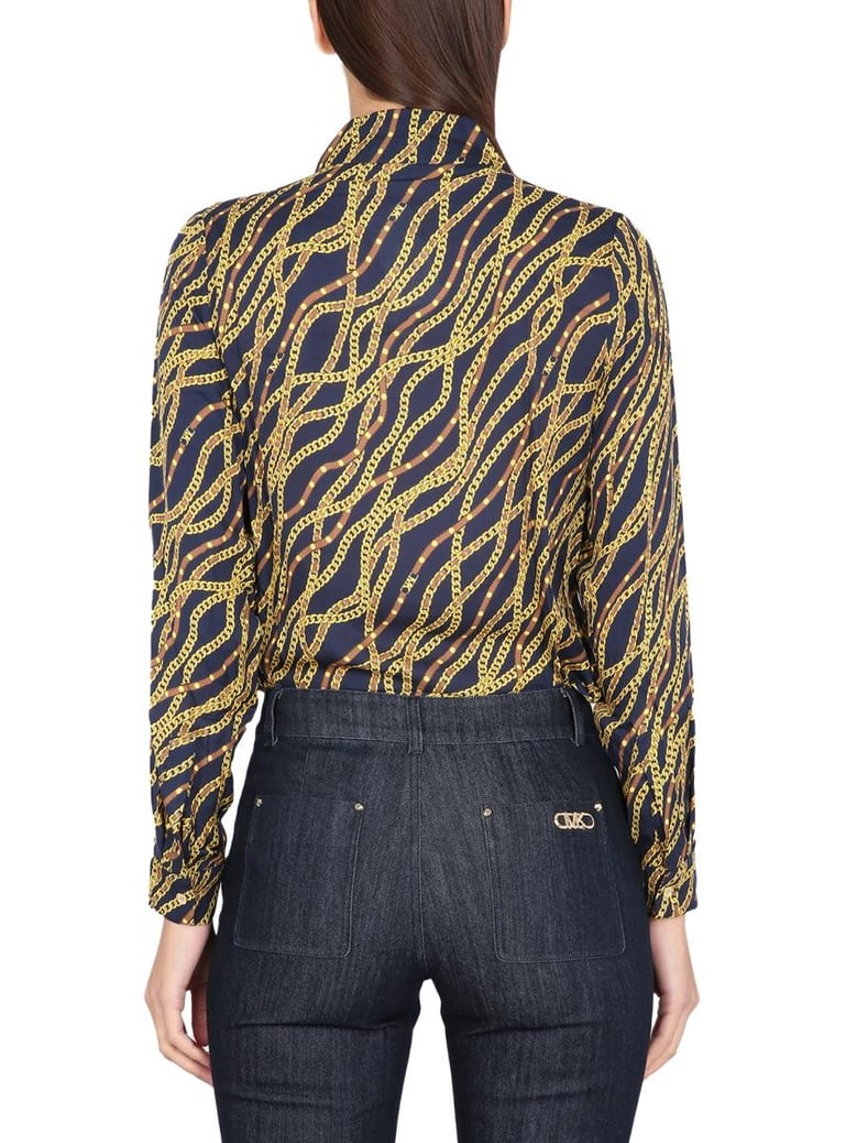 silk blend shirt by Selfnex