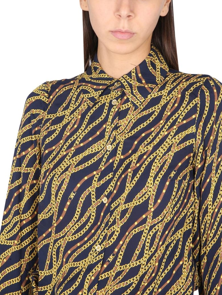 silk blend shirt by Selfnex