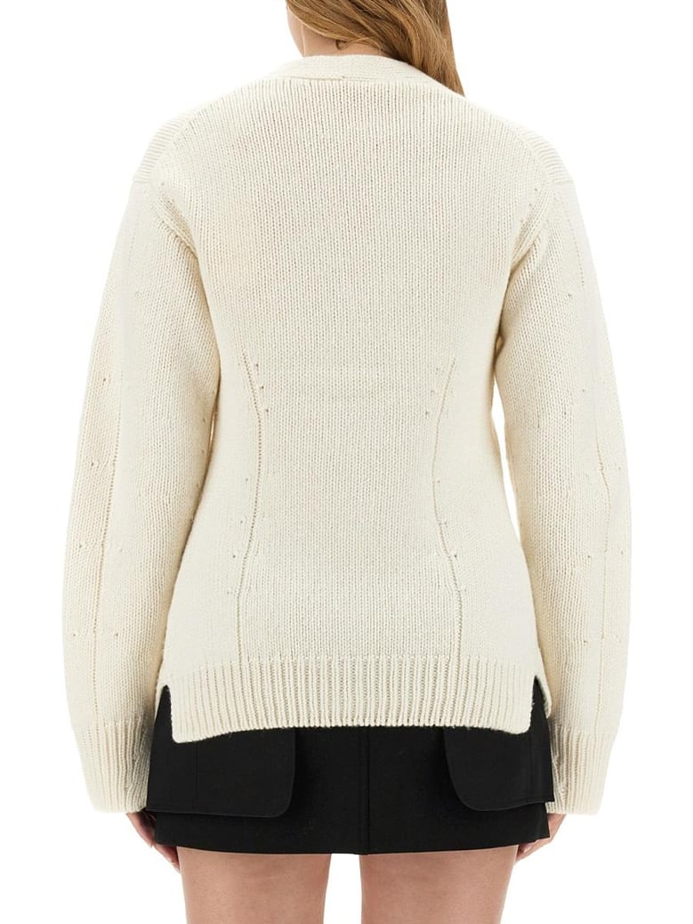 tailored cardigan by Selfnex