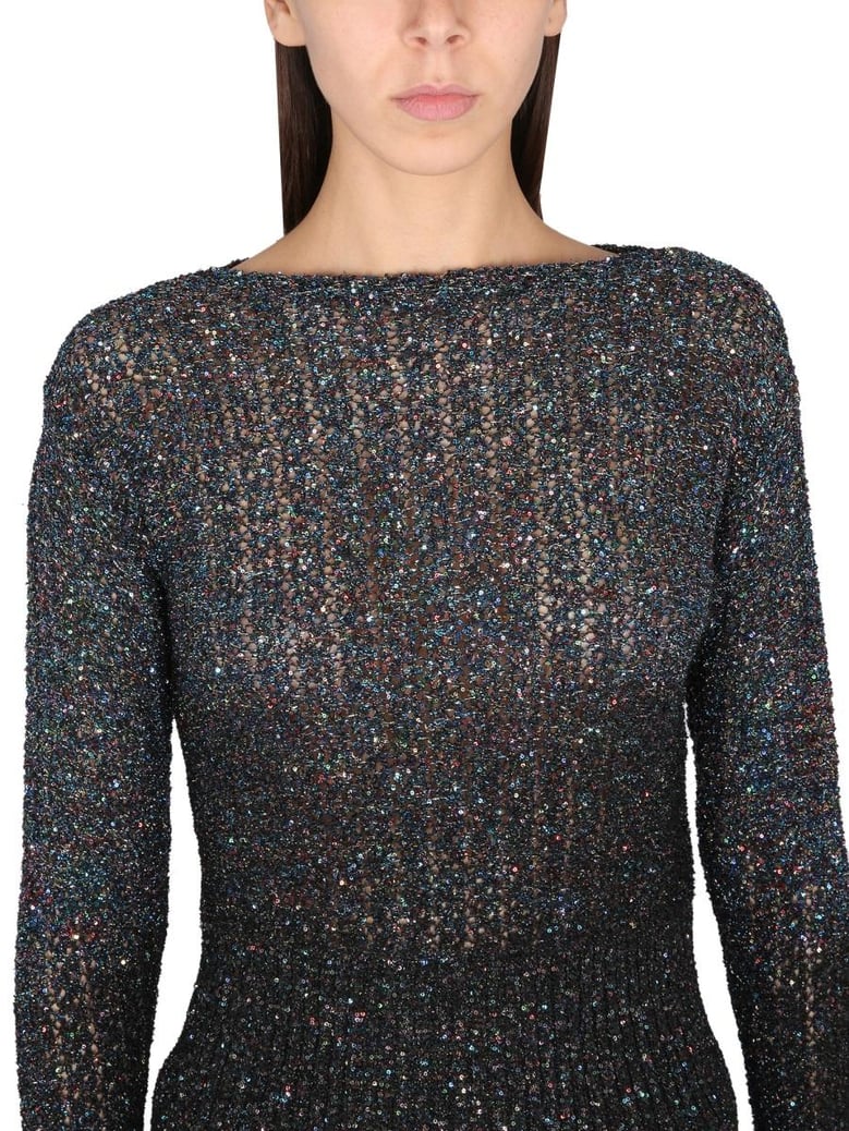 sequined shirt by Selfnex