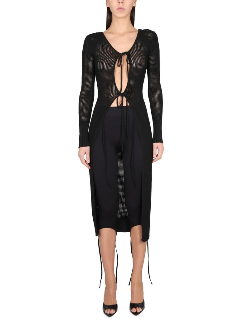 long perforated jersey by Selfnex