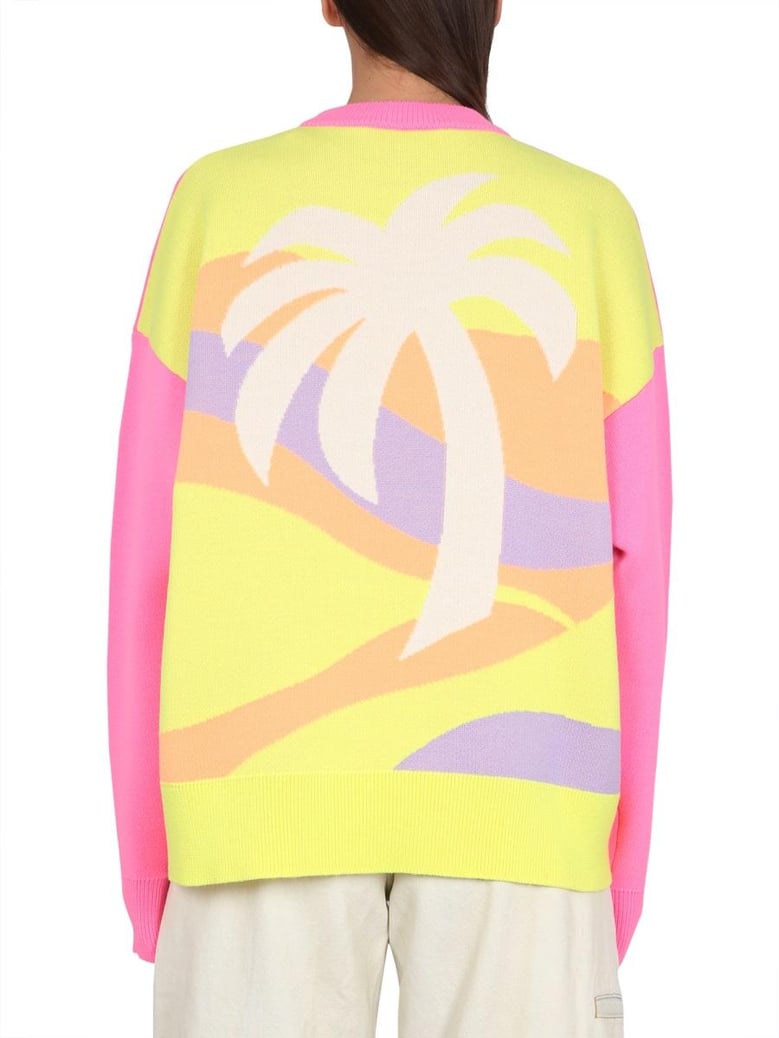 jersey with palm motif by Selfnex