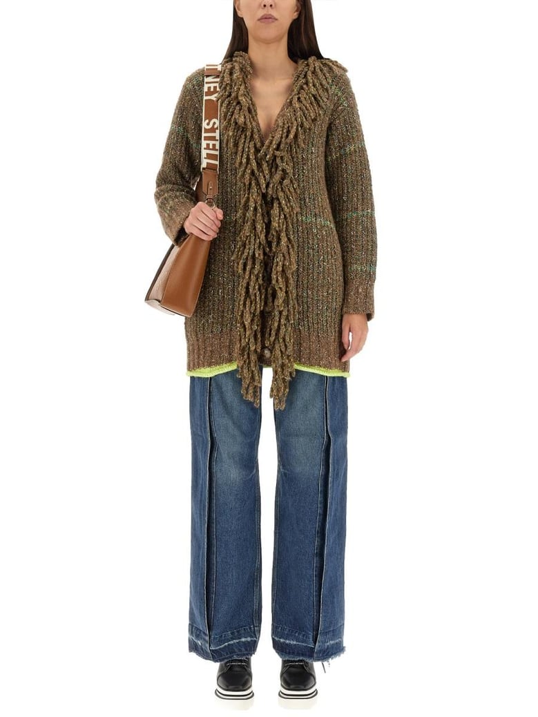 wool blend cardigan by Selfnex