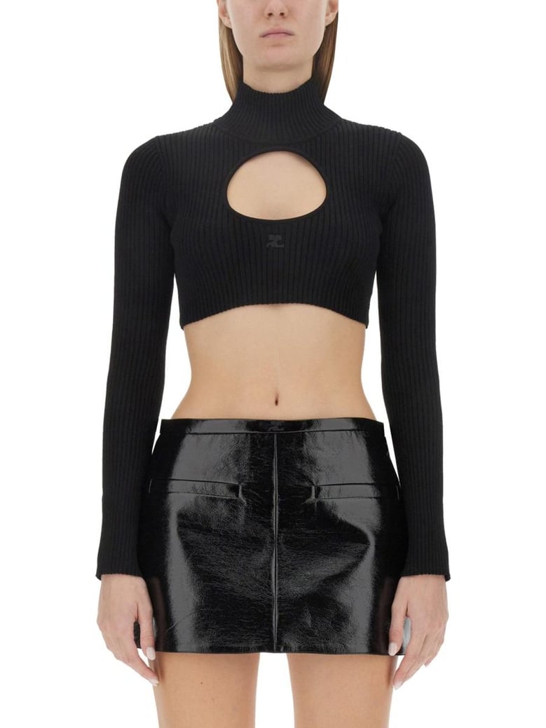 cropped shirt by Selfnex