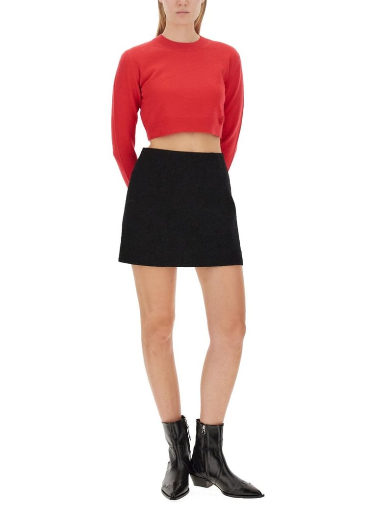 cropped shirt by Selfnex