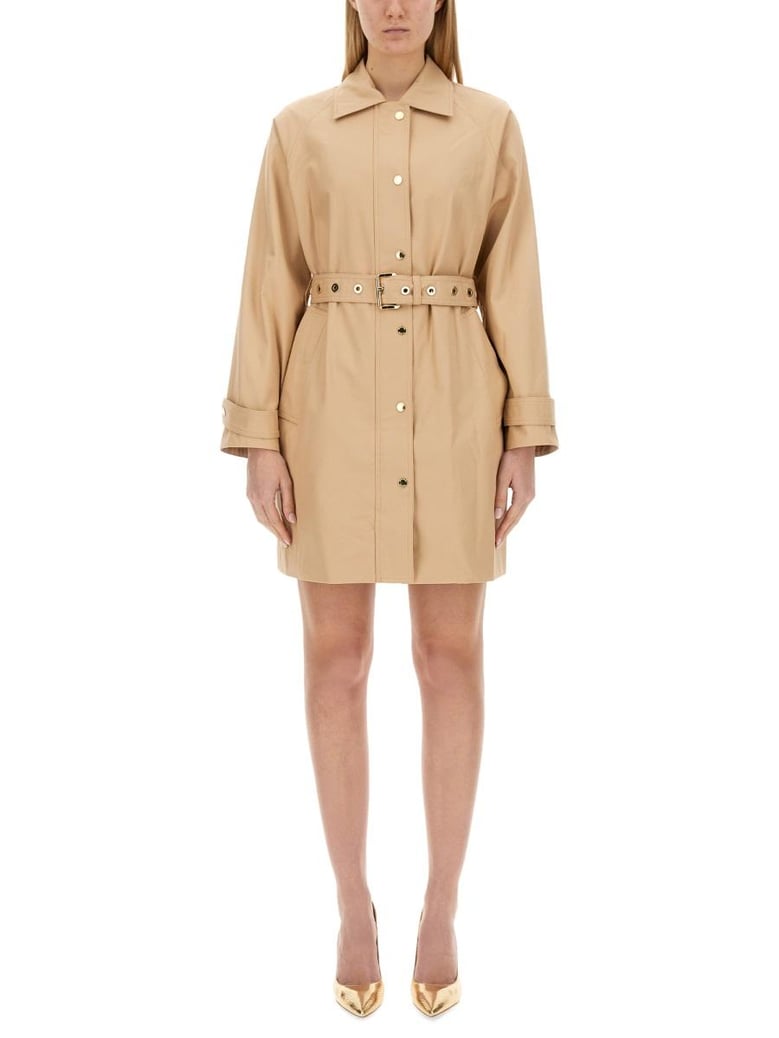 cotton trench coat by Selfnex