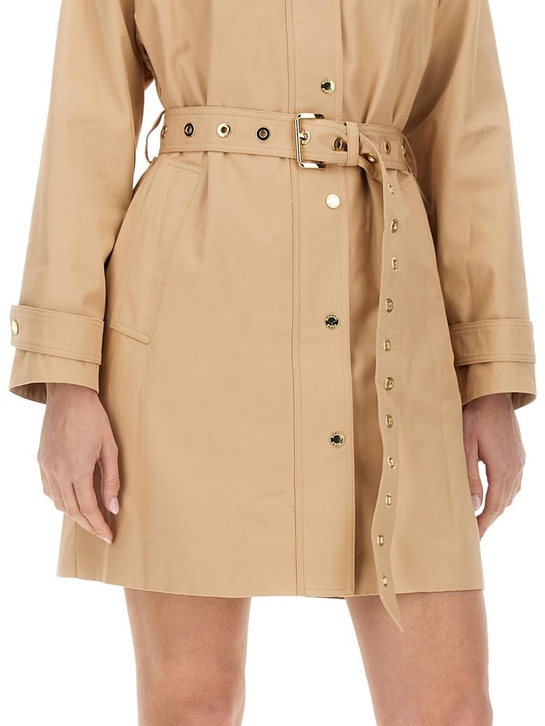 cotton trench coat by Selfnex