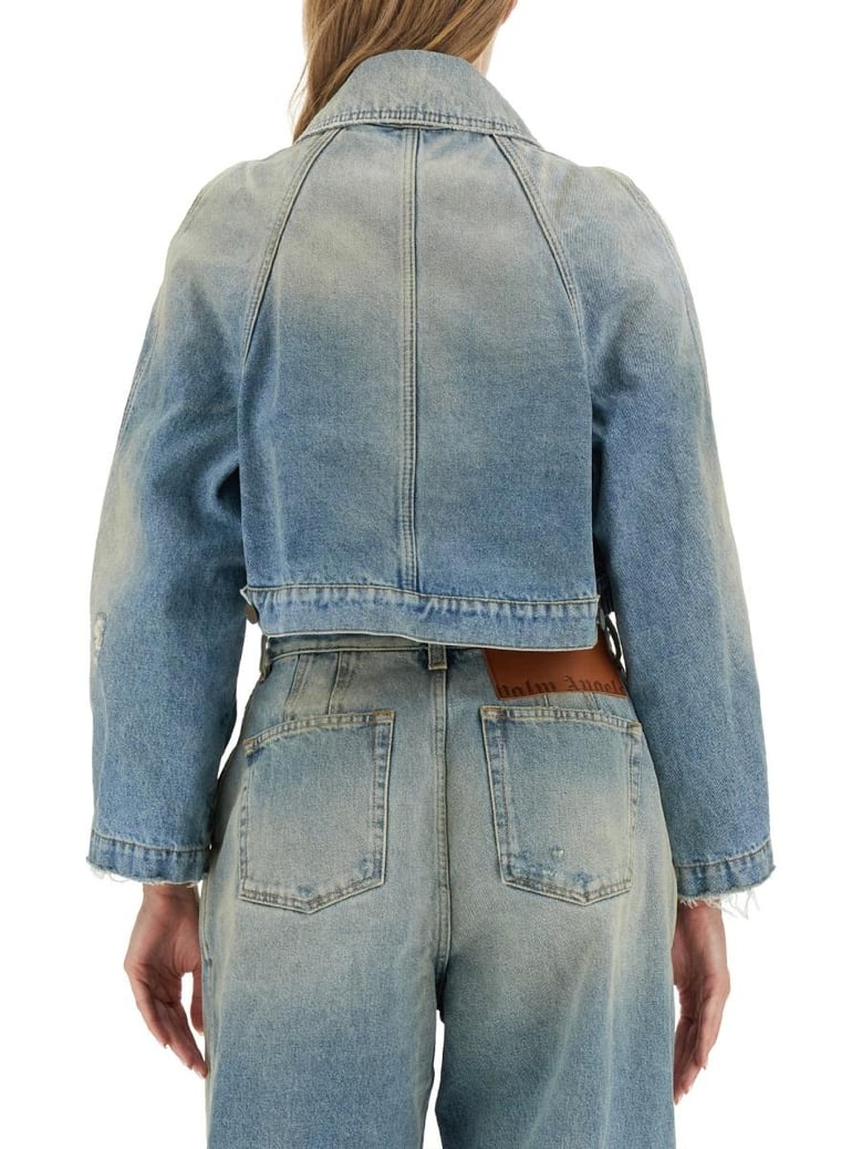 cropped fit jacket by Selfnex