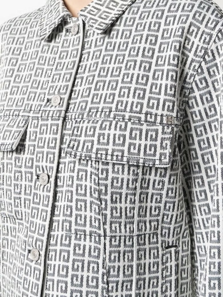 4g jacquard jacket by Selfnex