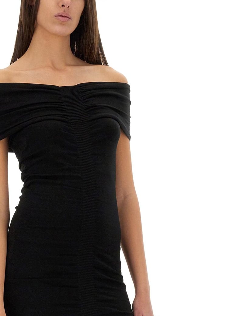 off shoulder dress by Selfnex