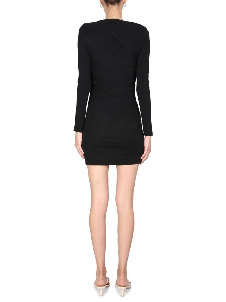 dress with drape by Selfnex