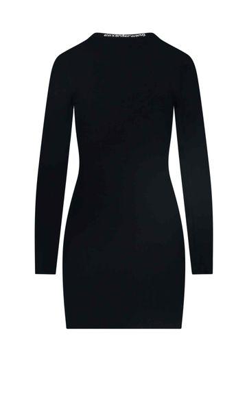 jacquard logo dress by Selfnex