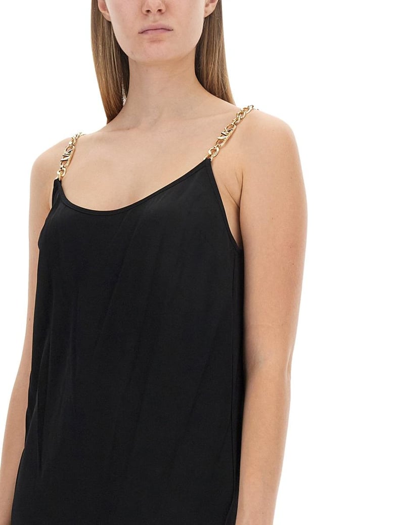 dress with logo straps by Selfnex
