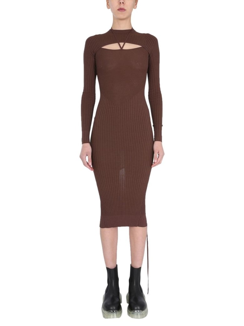 dress with cut out detail by Selfnex