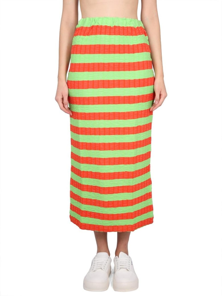 striped skirt by Selfnex