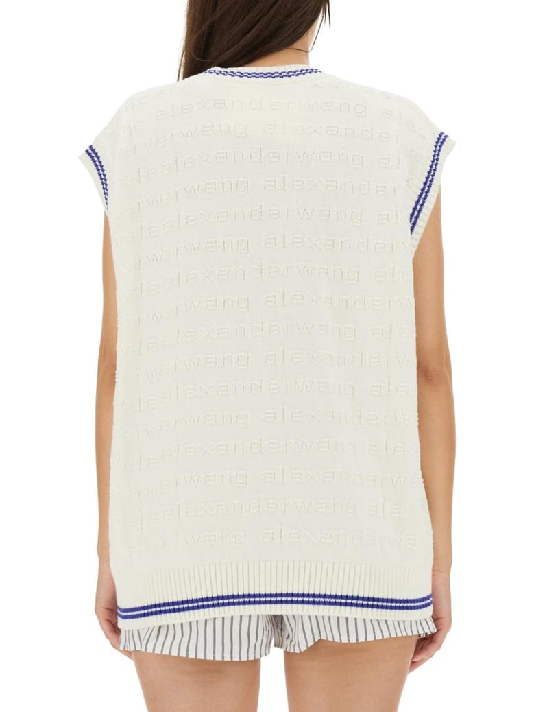 v-neck vest by Selfnex