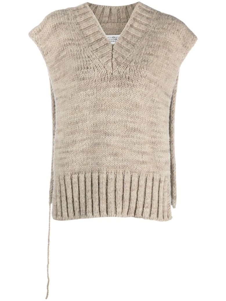 knitted vest by Selfnex