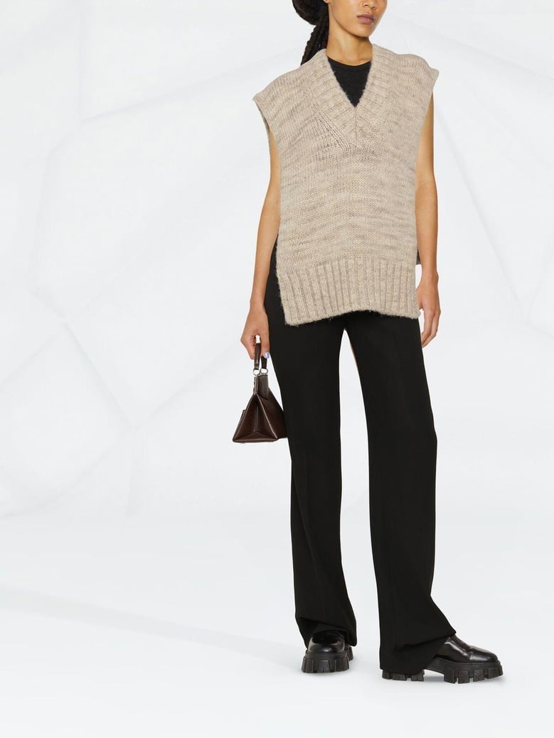knitted vest by Selfnex