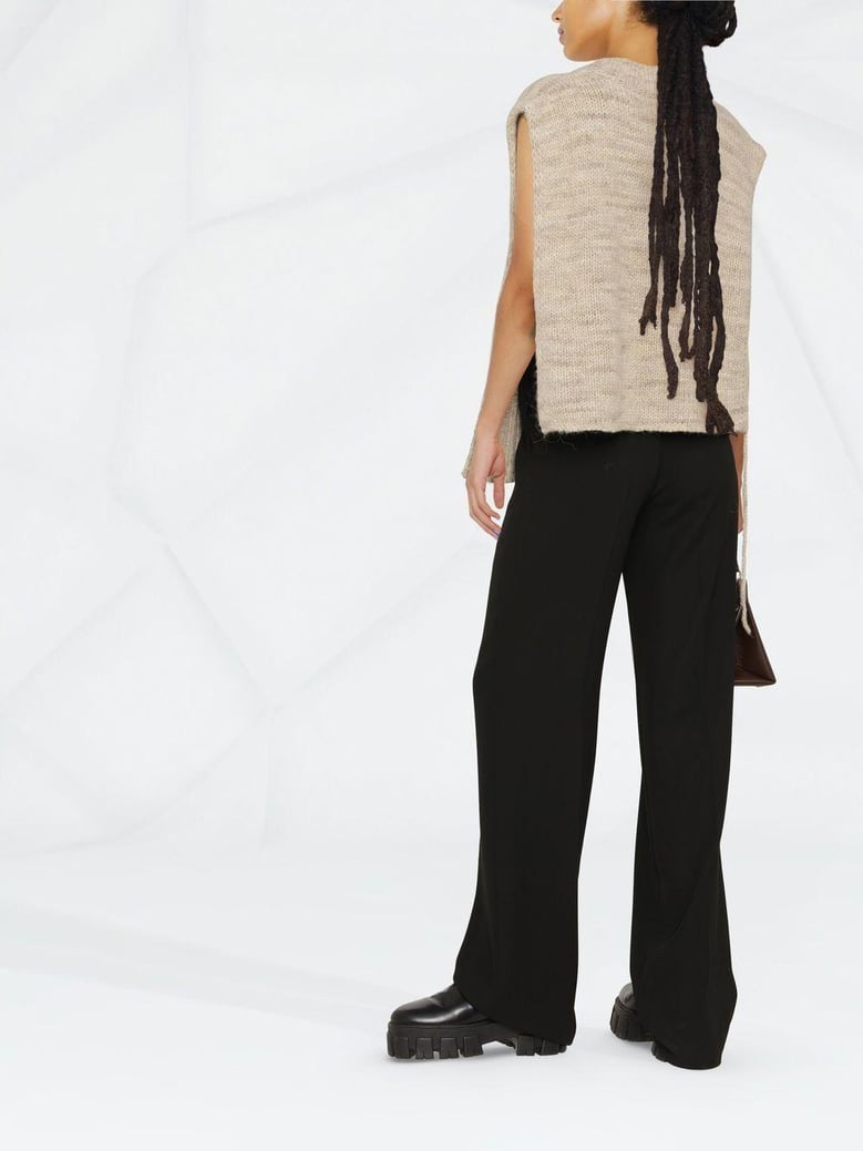 knitted vest by Selfnex