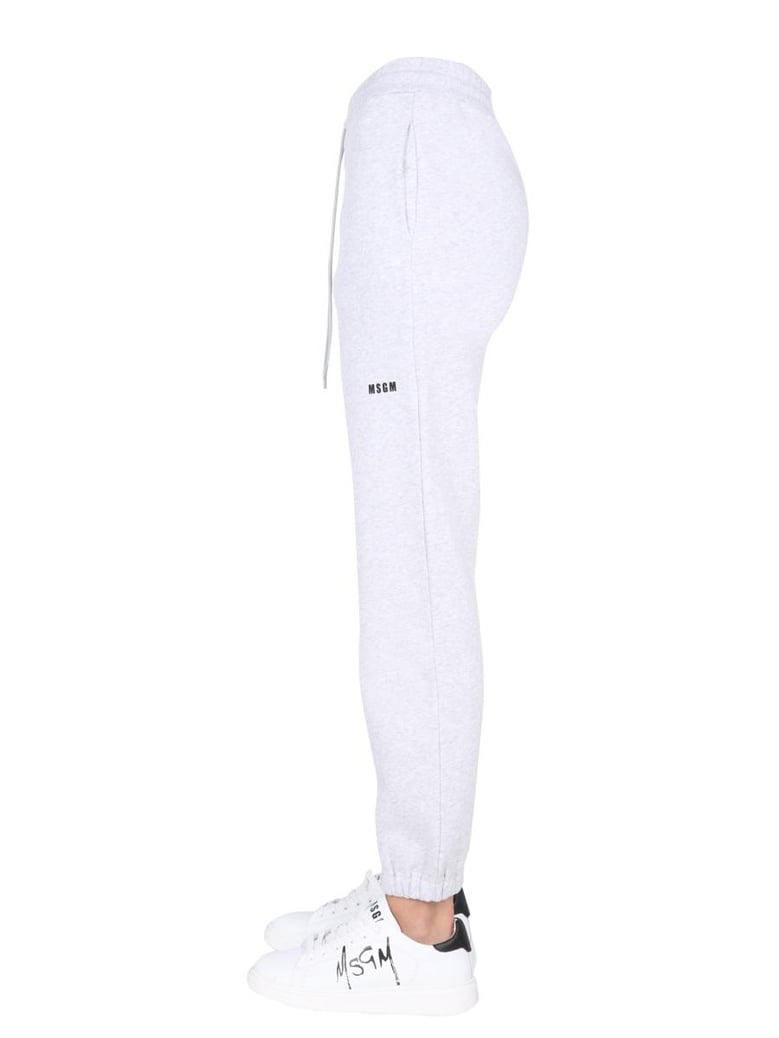 jogging pants with logo print by Selfnex