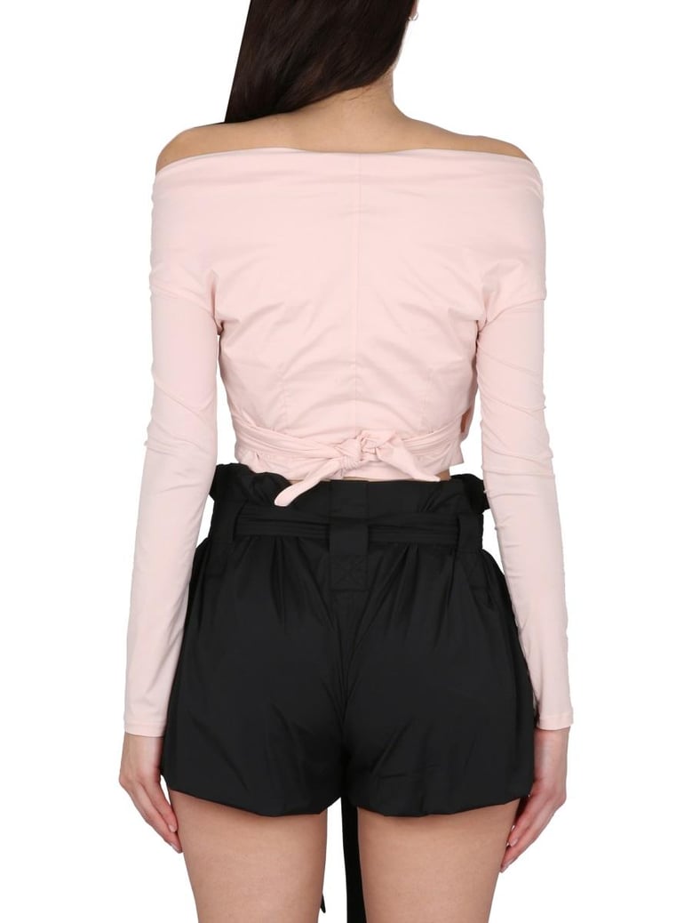 crop shirt by Selfnex