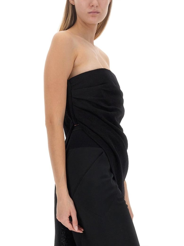 asymmetrical long top by Selfnex